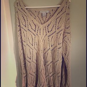 Crotchet long sleeve