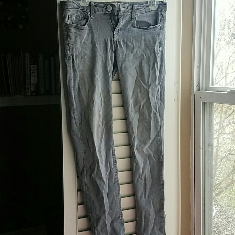 Gray Skinny Jeans - Aeropostale