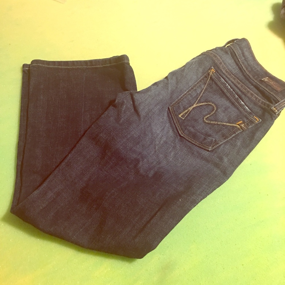 Citizens of Humanity low rise crop jeans