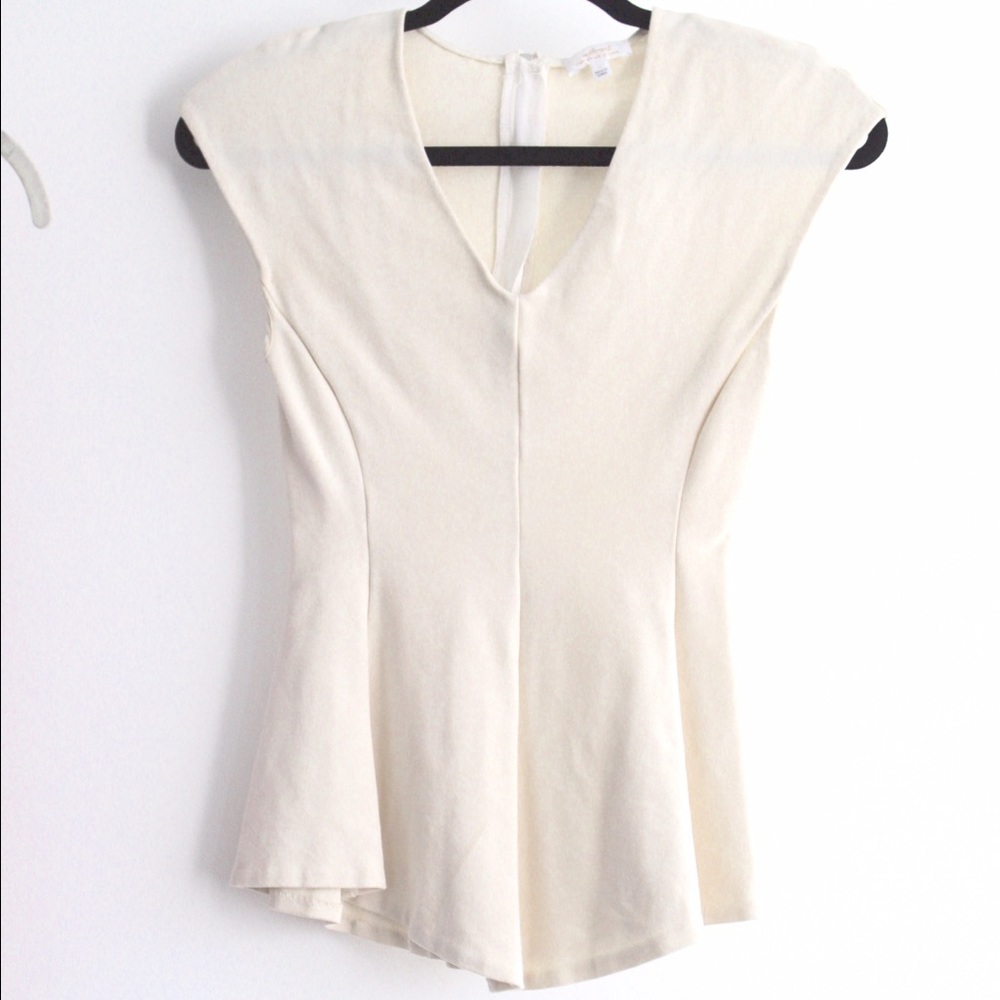 Aritzia Peplum Blouse
