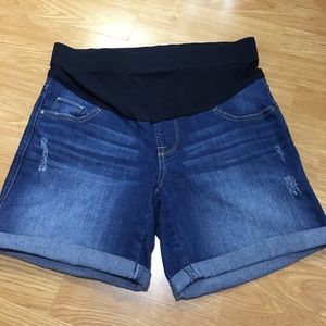 Oh Baby Maternity Denim Shorts 💙