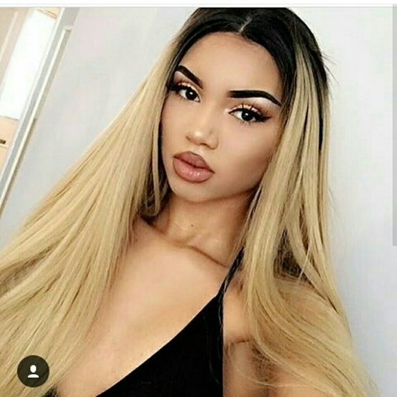 Ombre Blonde Beauty Lace Front Wig main image 4