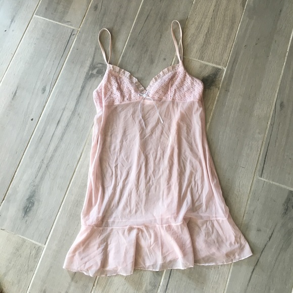 baby pink lingerie