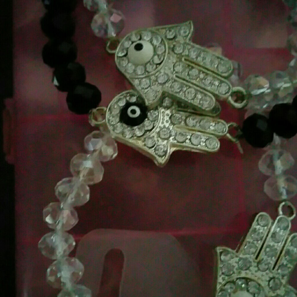 Australia crystal evil eye bracelet