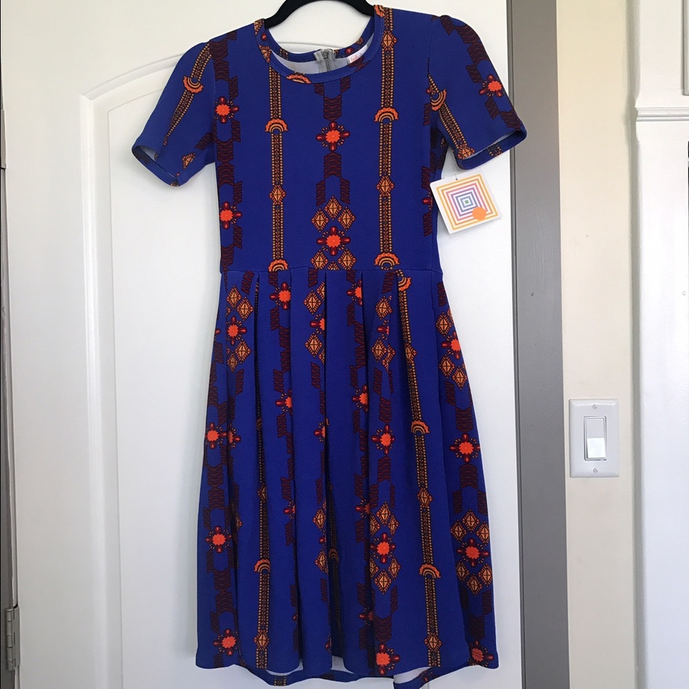 Lularoe Amelia Dress - printed