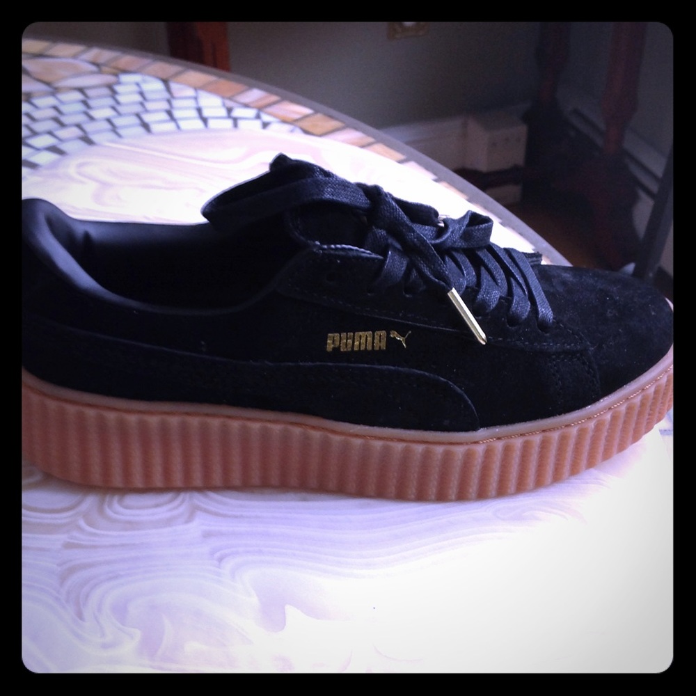 Rihanna Fenty x Puma Creepers - black suede/gum