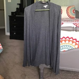 Grey cardigan