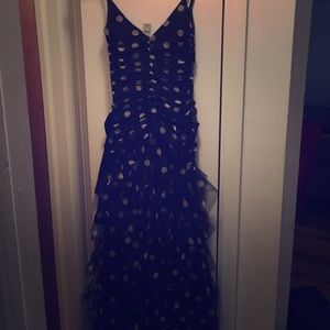 💥💥ONE DAY SALE Cache mesh white & black dress