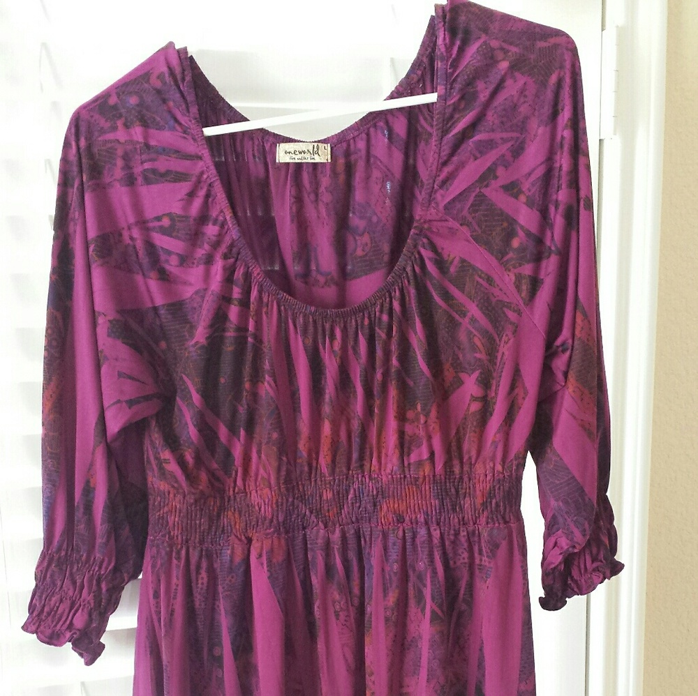 One World Tunic Size Large