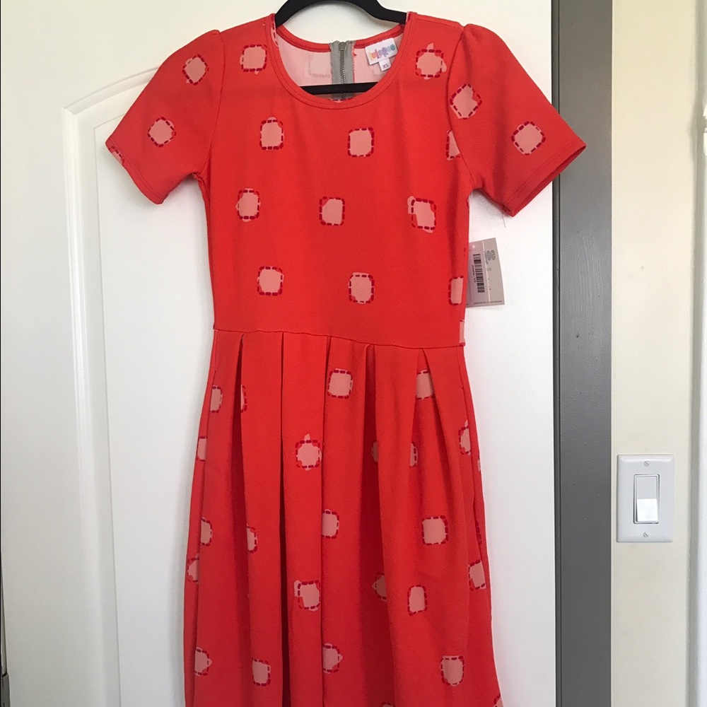 Lularoe Amelia Dress - printed