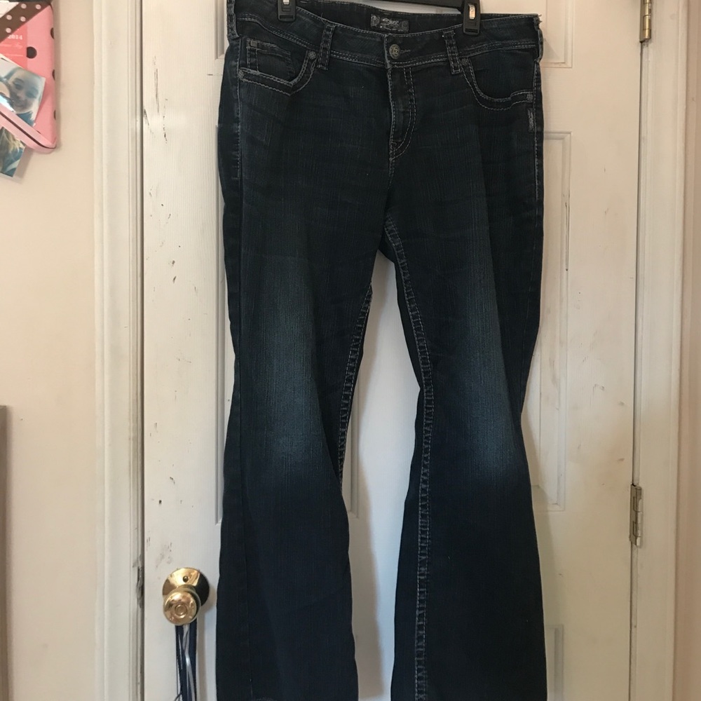Gently worn jeans
