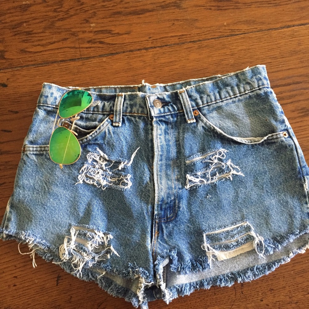 Vintage Levi's High Waisted Cutoffs