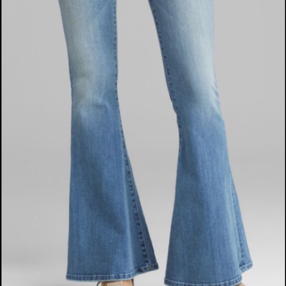 True Religion Charlie Petite Flare Jeans