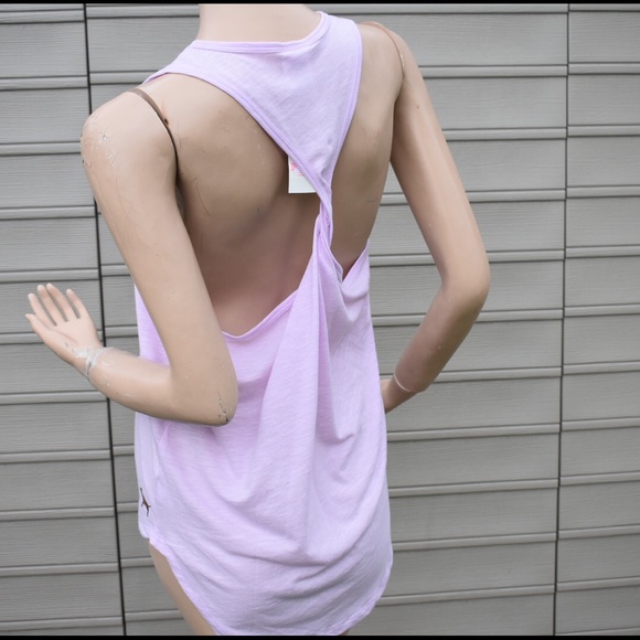 Pink by Victoria's L twist Tank top - Picture 3 of 3