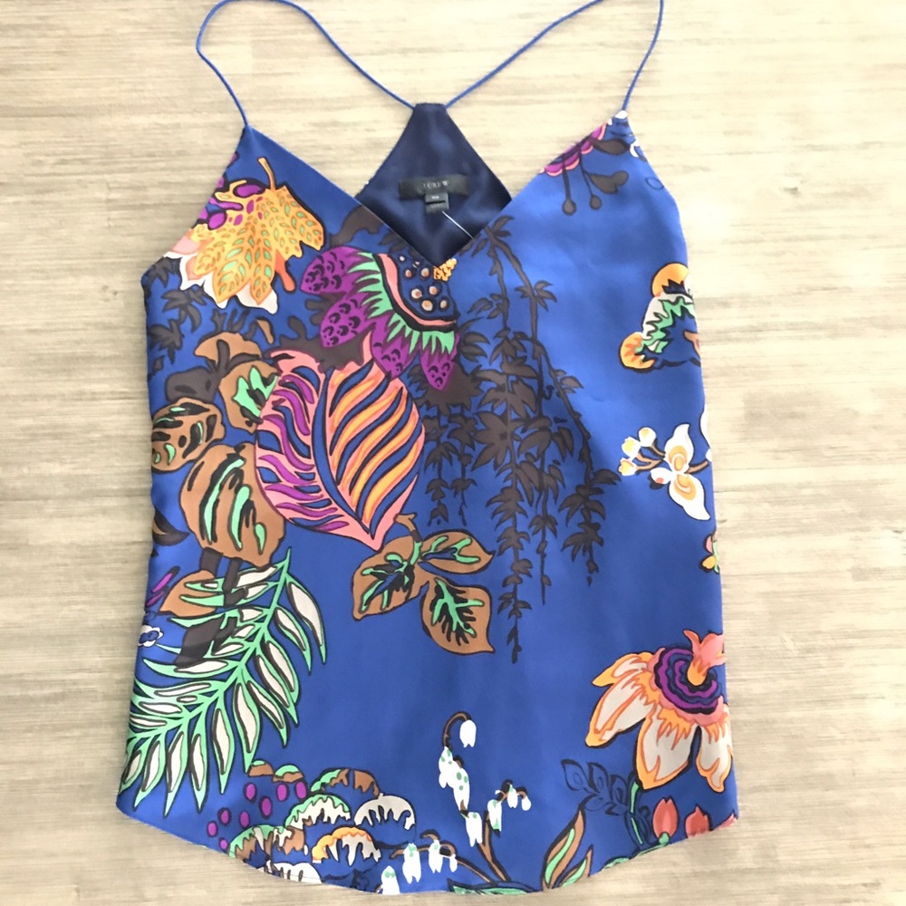 JCrew Print Top