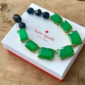 💕FLASH SALE 💕Kate Spade Green Statement Necklace