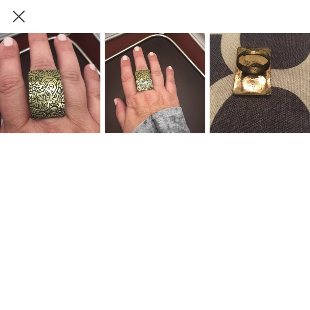BOHO Chic Adjustable Vintage Style Ring! NEW!