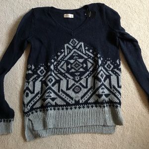 Hollister v neck sweater