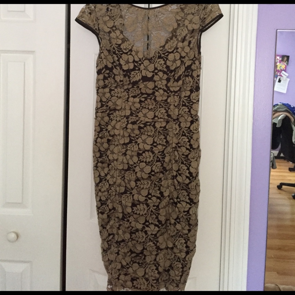 Lace dress.
