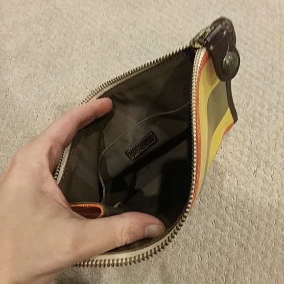 J. Crew Bags Jcrew Cosmetic Pouch With Leather Trim Poshmark