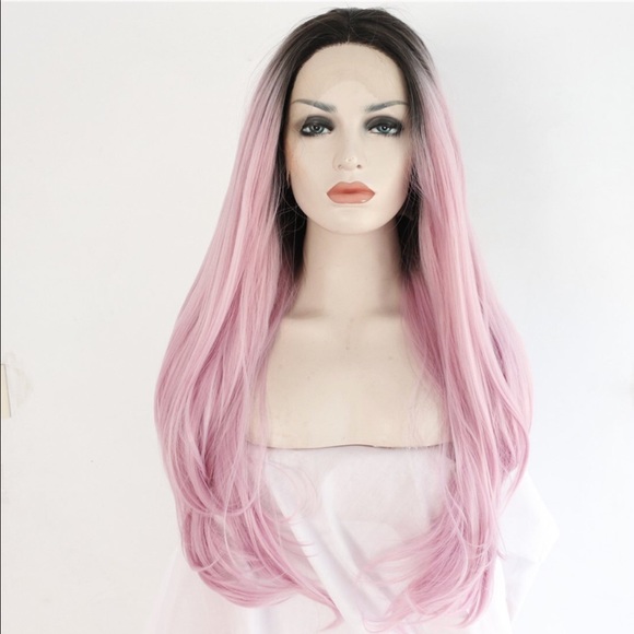 Ombre Pink Beauty Lacefront Wig