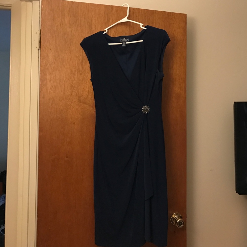 Navy Blue business casual dress