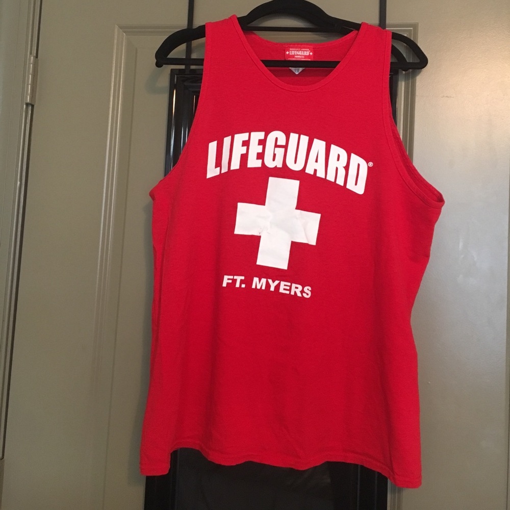 Ft Myers lifeguard tank top