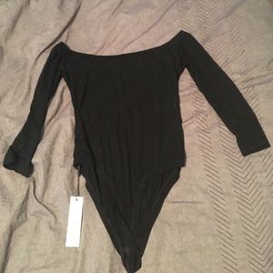 NWT Off the Shoulder Bodysuit