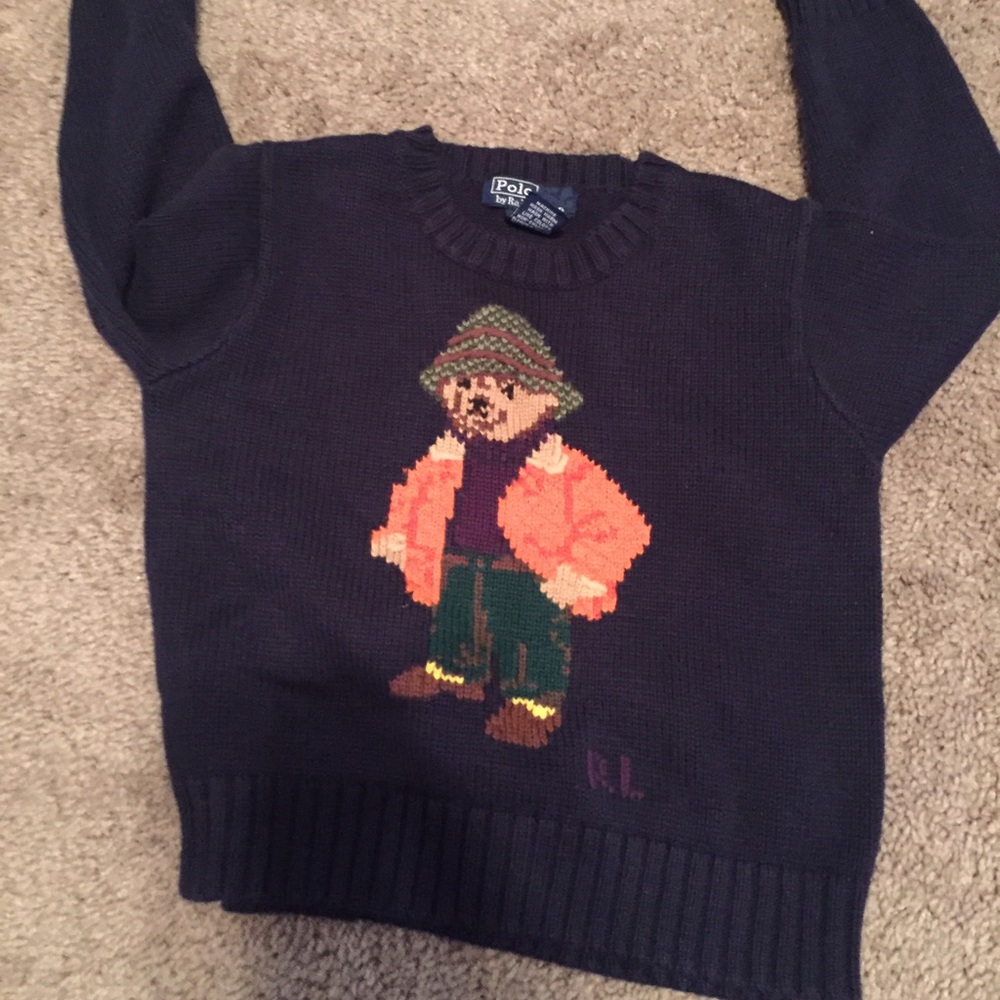 RL boys Polo sweater 4t