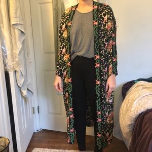 ZARA Floral Kimono