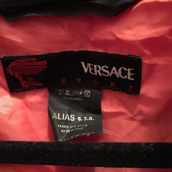 Men's Versace waterproof jacket - Picture 3 of 4