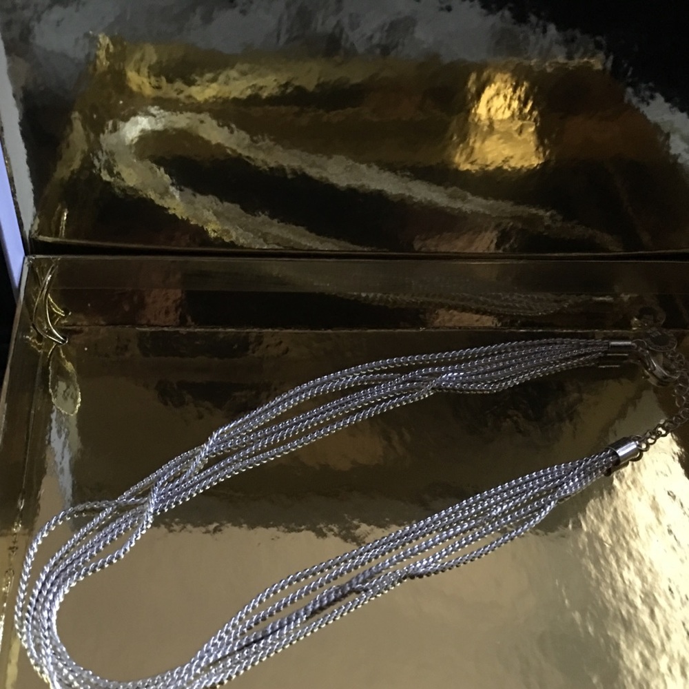 Liz Claiborne Multi Silver Chain