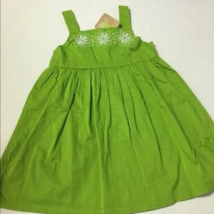 NWT Crazy 8 18-24 months Green dress
