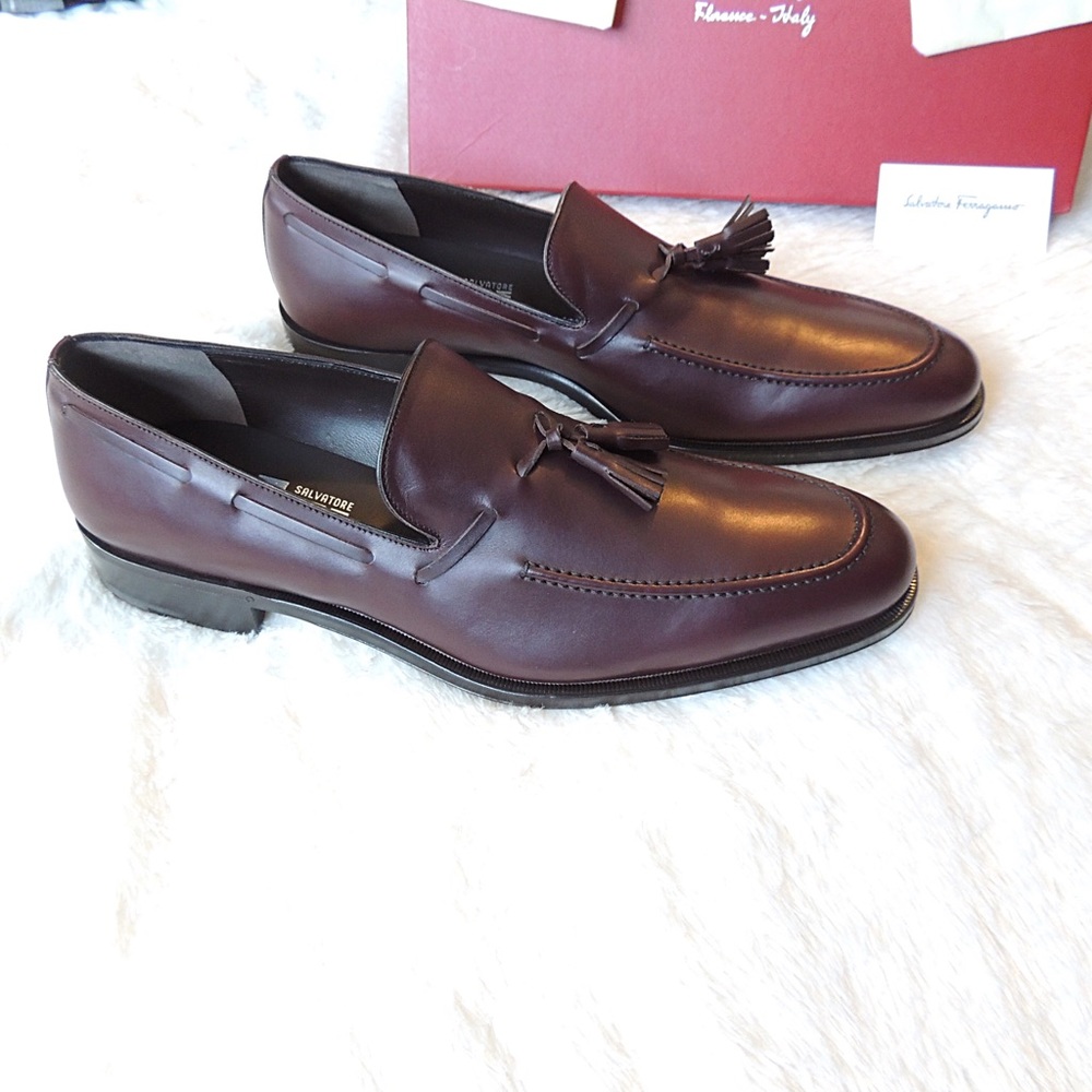 Ferragamo Tassel Loafers 2xHP - Picture 2 of 8