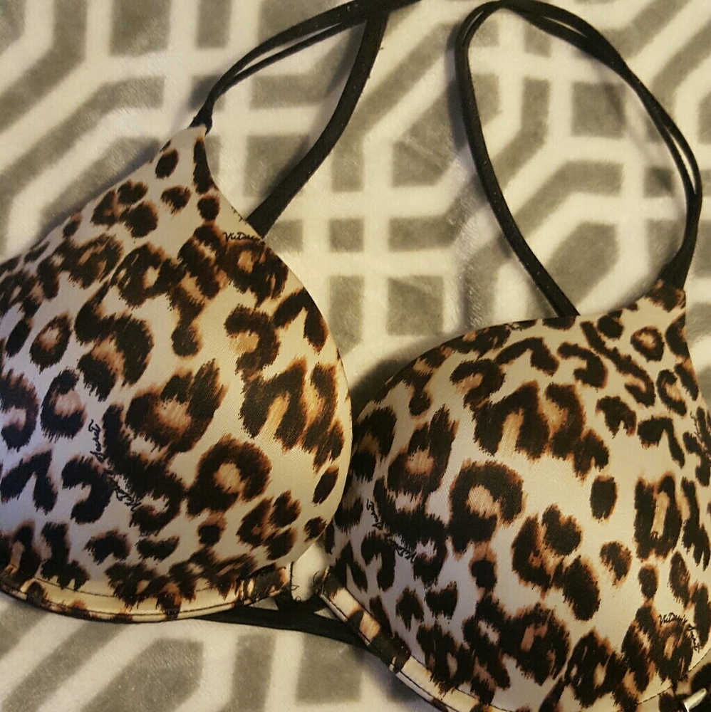 VS Very Sexy Push Up Bra Cheetah