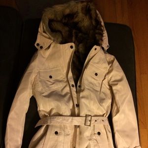 White Jacket size small new never worn