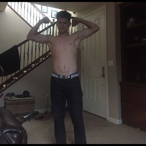 A very etched young man