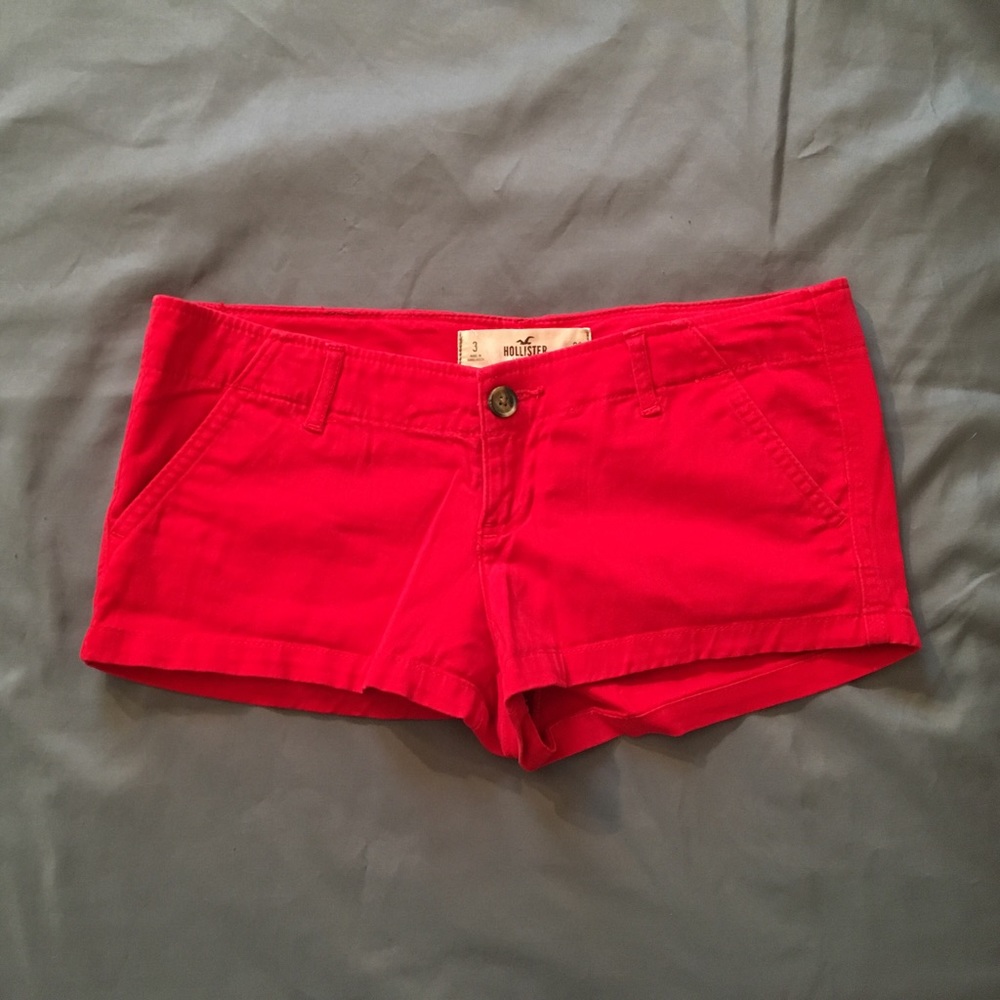 Red Hollister Shorts