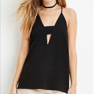 Cutout Halter Cami