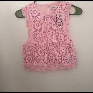 Pink crop top *final drop*