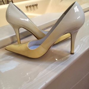 Aldo Yellow Ombré Heels