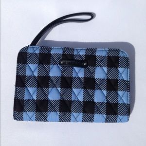 Vera Bradley Wristlet, Alpine Check