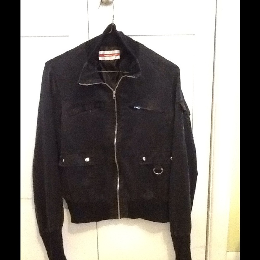 Black Soft Silky Jacket