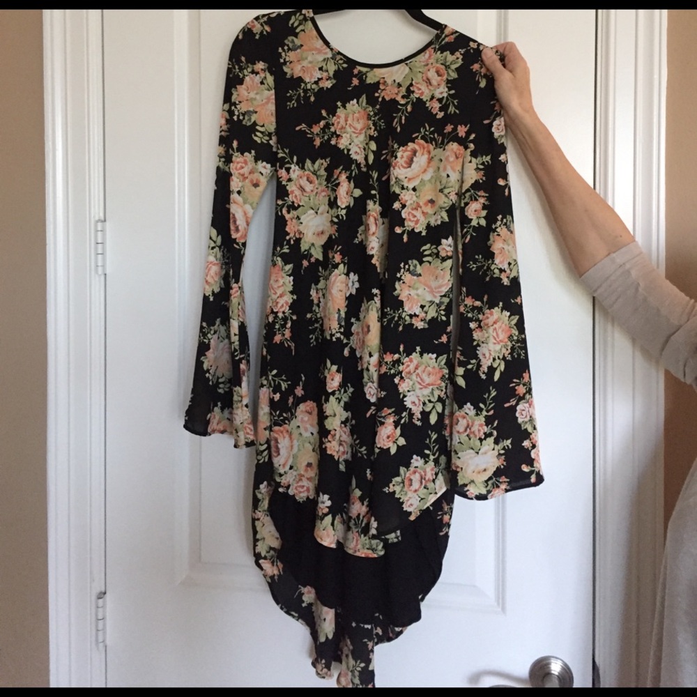 Free people backless dress/tunic NEVER WORN