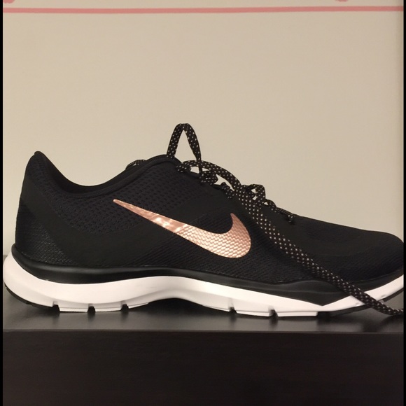 nike training flex rose gold