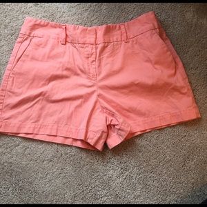 Anne Taylor loft light pink salmon shorts chinos
