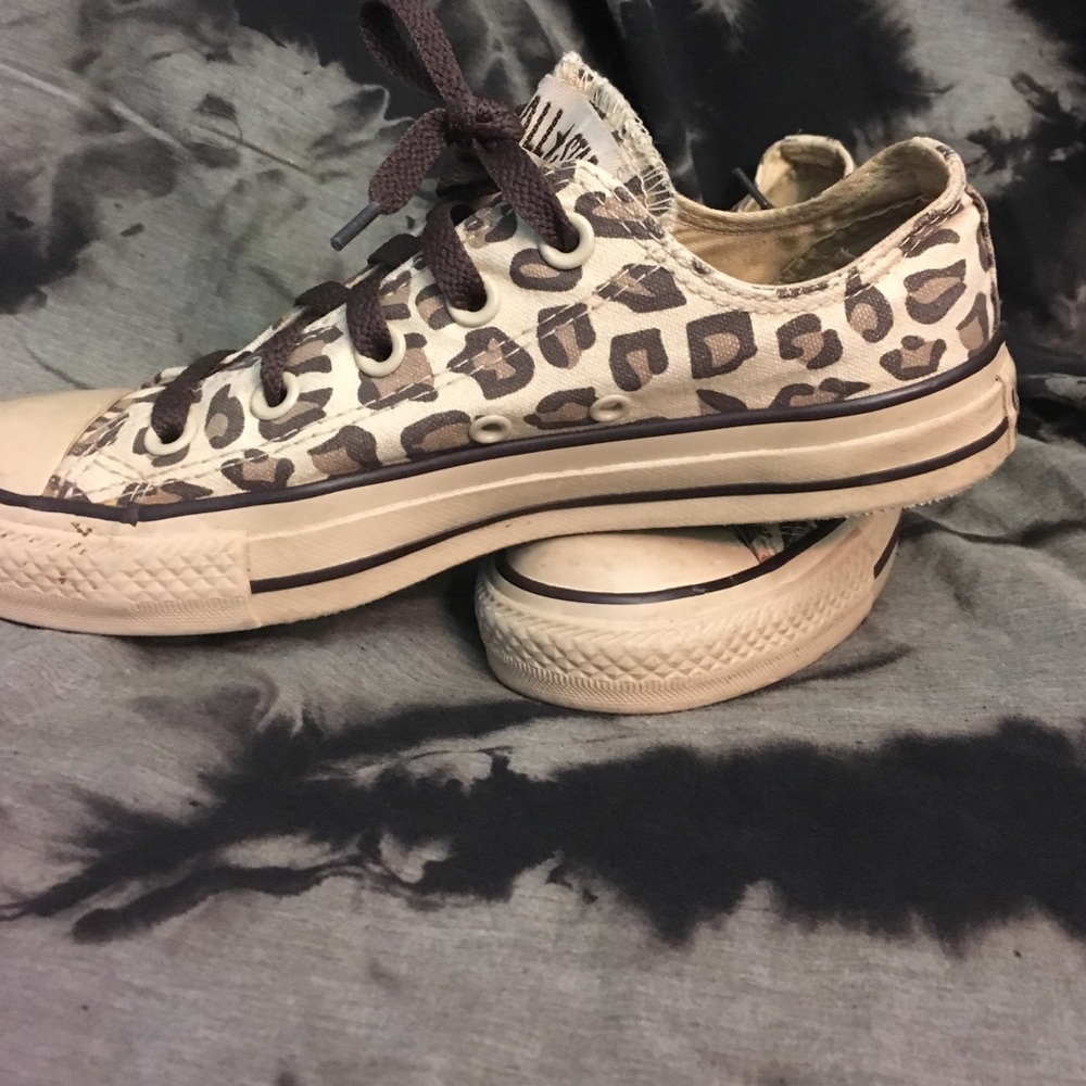 Leopard Print All Star Converse