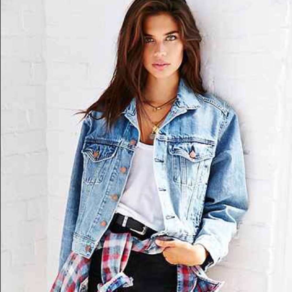 Urban Outfitters BDG Cropped Jean Jacket