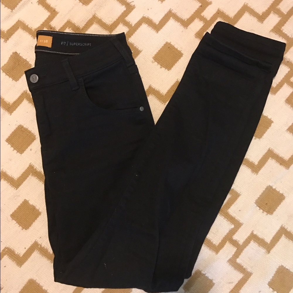 Pilcro and the Letterpress Superscript Jeans