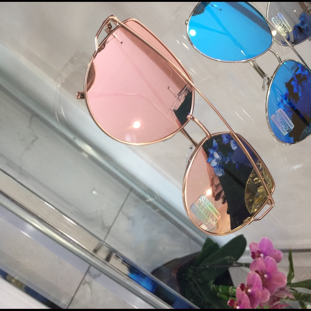 Rose Gold Sunglasses